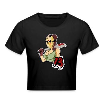 Lady 13 - Crop top - noir - Devant - Marisol (170cm)