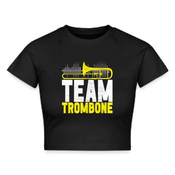 Posaune Trombone - Crop top - noir - Devant - Marisol (170cm)