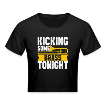 Posaune Trombone - Crop top - noir - Devant - Marisol (170cm)