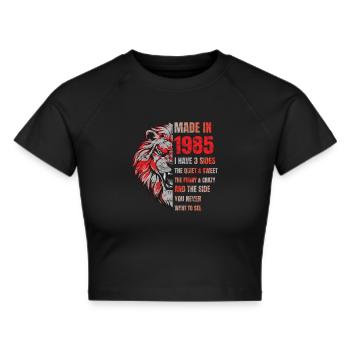 1985 Birthday Lion made in - Crop top - noir - Devant - Marisol (170cm)