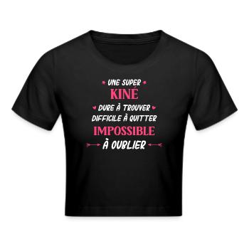Super kiné - Crop top - noir - Devant - Marisol (170cm)