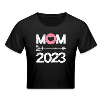 Maman 2023 Maman 23 - Crop top - noir - Devant - Marisol (170cm)