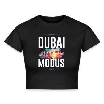 Mode Dubaï - Crop top - noir - Devant - Marisol (170cm)