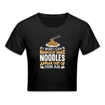 Nouilles - Crop top - noir - Devant - Marisol (170cm)