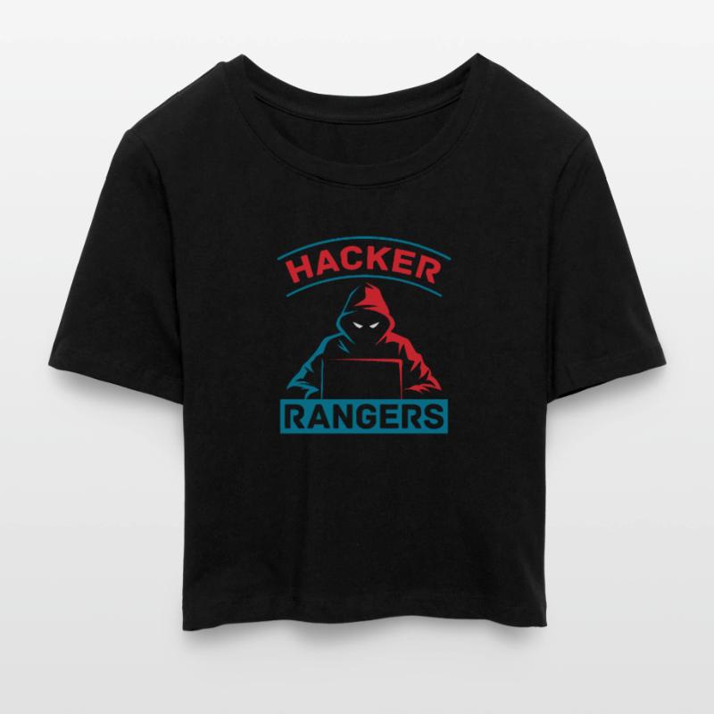 Programmer Coder Software Developer Cropped T-Shirt