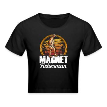Magnet Pêcheur Aimant Pêche magnétique - Crop top - noir - Devant - Marisol (170cm)