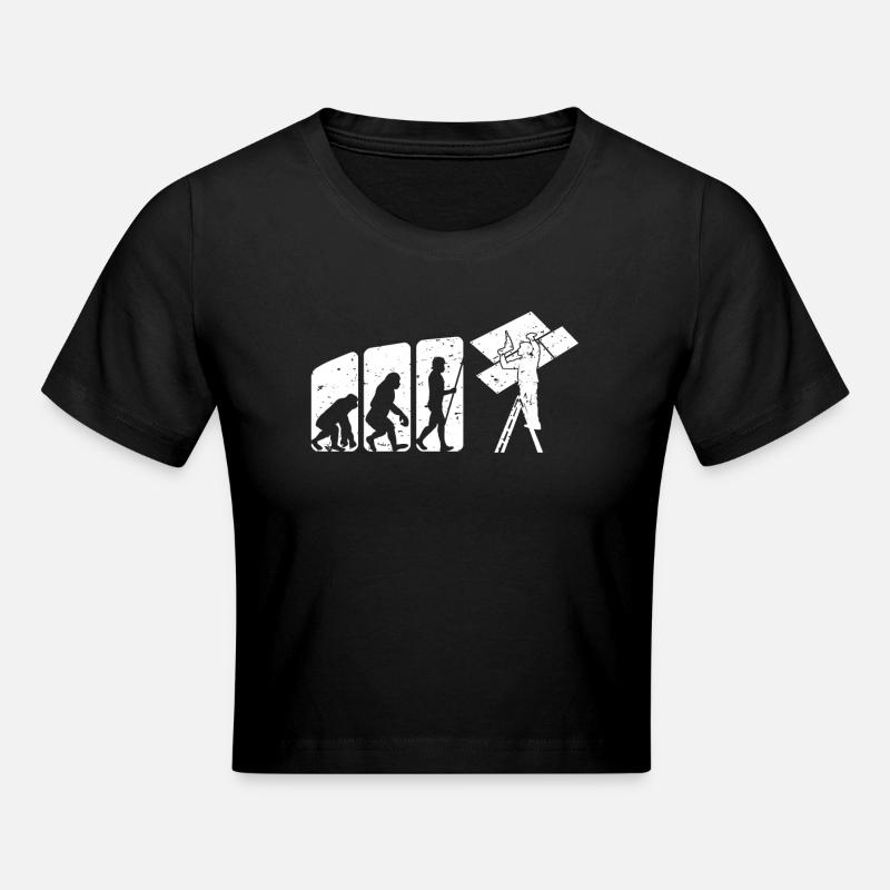 Cloison sèche - Crop top - noir