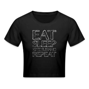 Nourriture Sleep Kiting - Crop top - noir - Devant - Marisol (170cm)