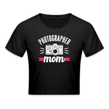 Photographe Mama Camera Photographie Mère - Crop top - noir - Devant - Marisol (170cm)