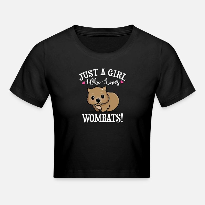 Wombat - Crop top - noir