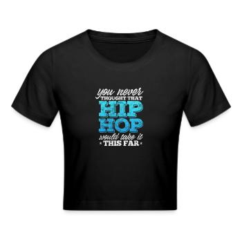Hip Hop - Frauen Cropped T-Shirt - Schwarz - Vorne - Marisol (170cm)