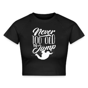 Parachutisme, Parachutisme - Crop top - noir - Devant - Marisol (170cm)