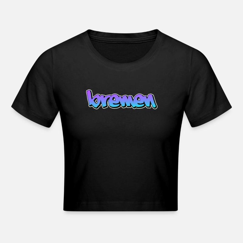 Brême - Crop top - noir