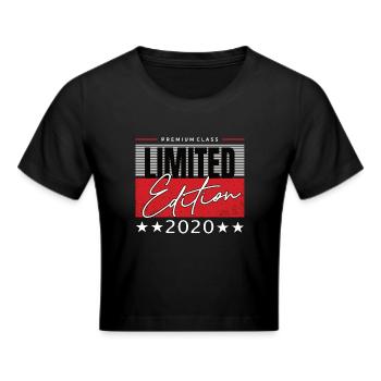 Edición Limitada 2020 - Camiseta crop - negro - delante - Marisol (170cm)