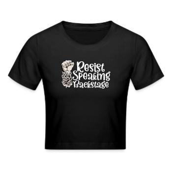 Professeur d’art dramatique Professeur d’art dramatique - Crop top - noir - Devant - Marisol (170cm)