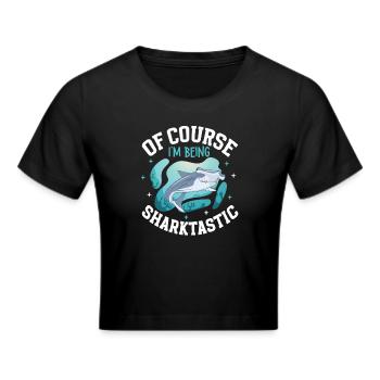 Shark Ocean Predator Plongée sous-marine - Crop top - noir - Devant - Marisol (170cm)