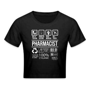 Pharmacien - Crop top - noir - Devant - Marisol (170cm)