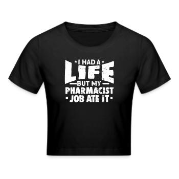 Pharmacien - Crop top - noir - Devant - Marisol (170cm)