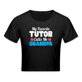 Tuteur Cadeau Tuteur - Crop top - noir - Devant - Marisol (170cm)