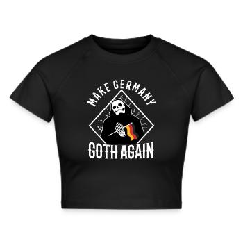Rendre l’Allemagne gothique - Crop top - noir - Devant - Marisol (170cm)