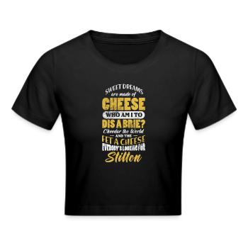 Fromage - Crop top - noir - Devant - Marisol (170cm)
