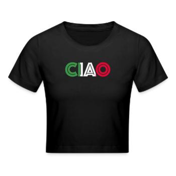 Ciao Nationalité Italie Italie Cadeau de voyage - Crop top - noir - Devant - Marisol (170cm)