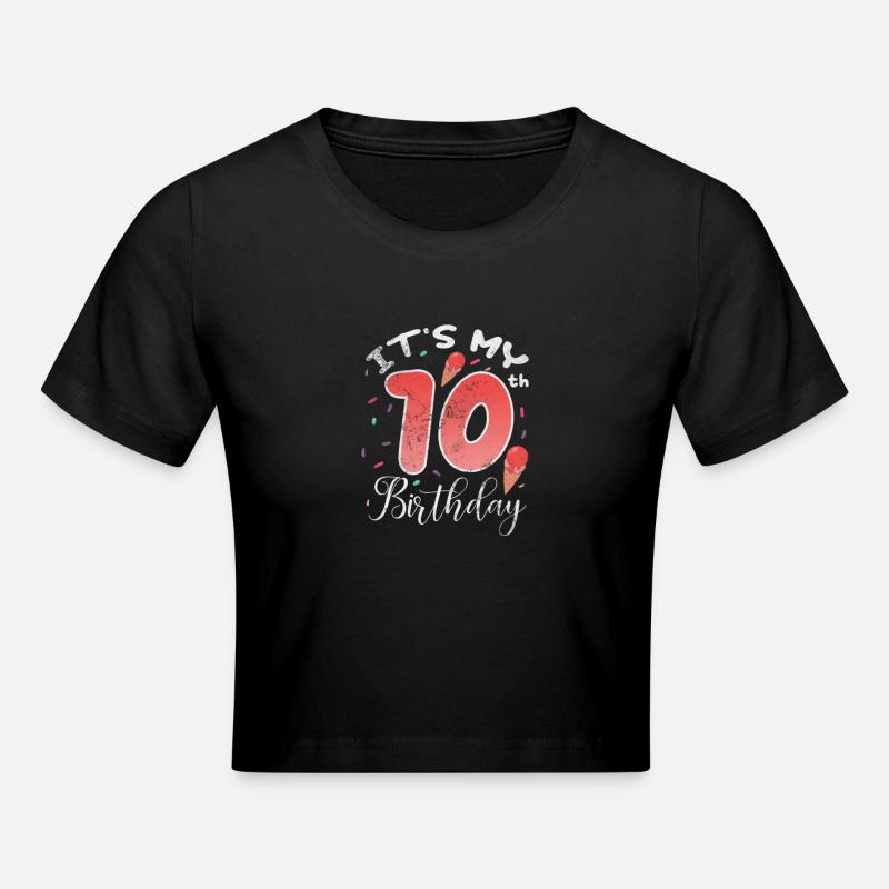 Glace - Crop top - noir