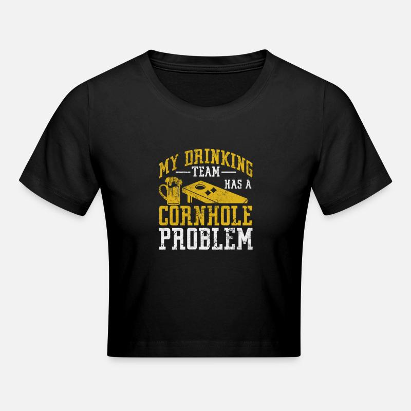 Cornhole - Crop top - noir