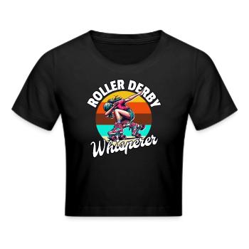 Roller Derby Chuchoteur - Crop top - noir - Devant - Marisol (170cm)