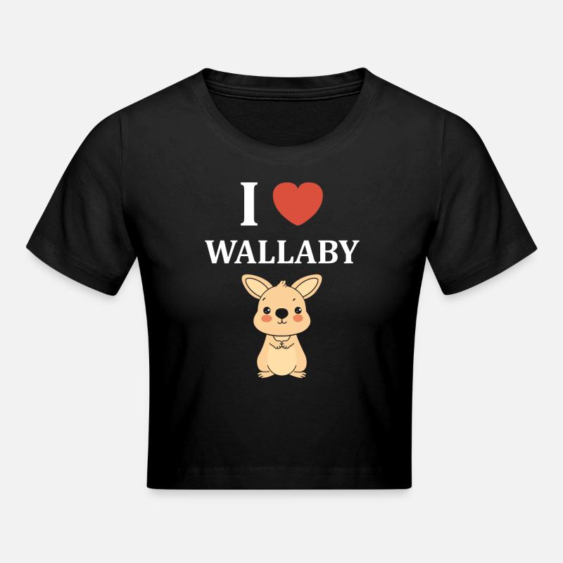 Wallaby - Crop top - noir