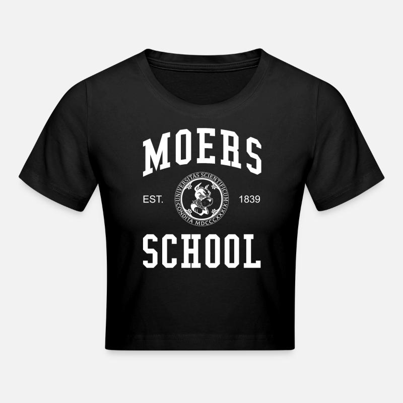École Moers Université Université École universitaire - Crop top - noir