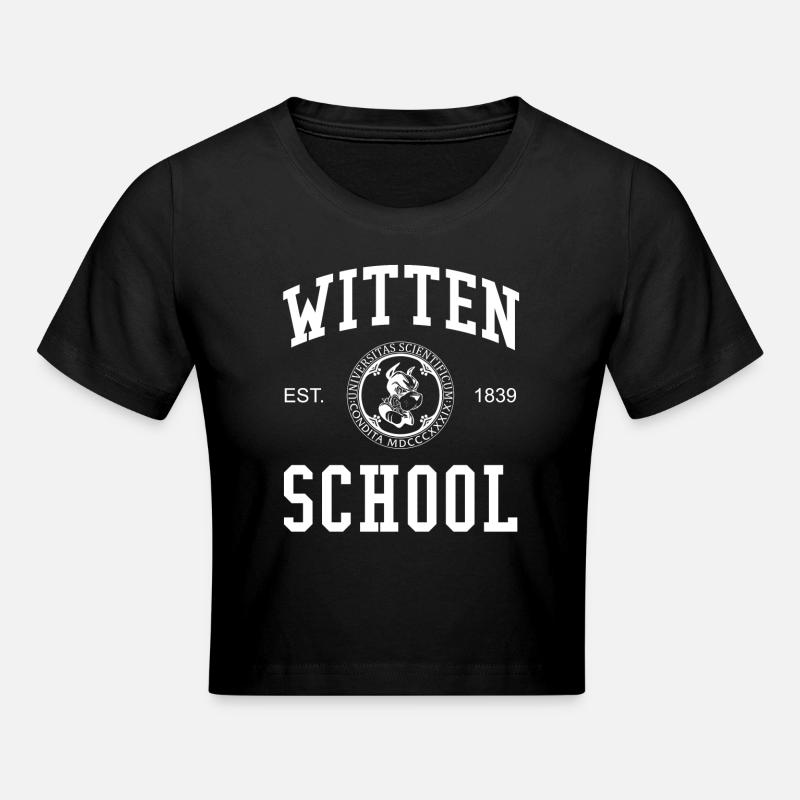 École de Witten, Hochschule, Université Schule Uni - Crop top - noir