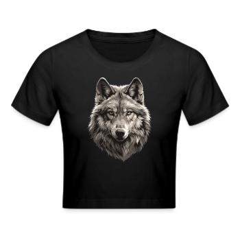 Loups Loup - Crop top - noir - Devant - Marisol (170cm)