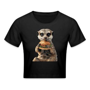 Suricate - Crop top - noir - Devant - Marisol (170cm)