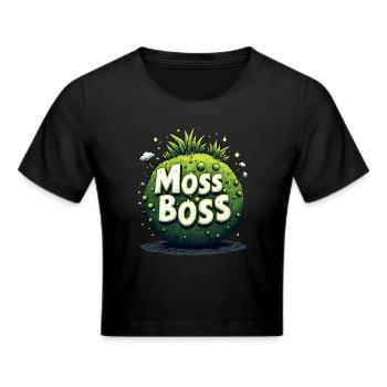 Kokedama Moss Ball Plantes Jardinage Japonais - Crop top - noir - Devant - Marisol (170cm)
