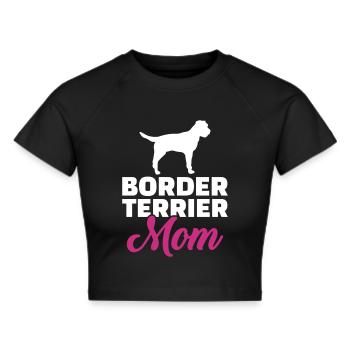 Border Terrier - Crop top - noir - Devant - Marisol (170cm)