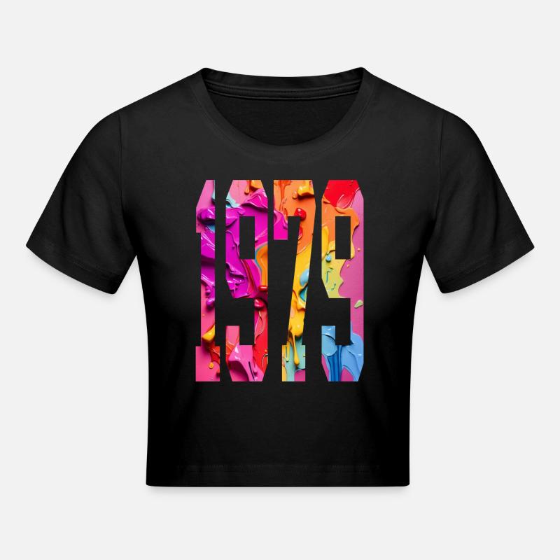 BUNT 47E ANNIVERSAIRE 1979 - Crop top - noir