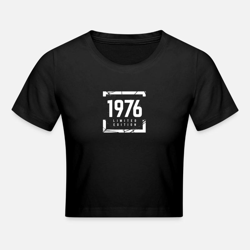 1976 Édition limitée - Crop top - noir