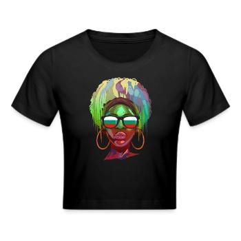 Bulgarie - Crop top - noir - Devant - Marisol (170cm)