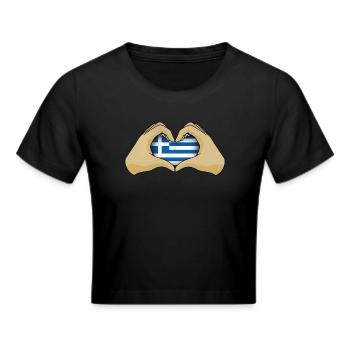 Grèce - Crop top - noir - Devant - Marisol (170cm)