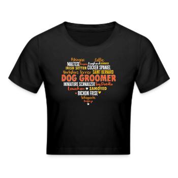 Salon de coiffure pour chiens - Crop top - noir - Devant - Marisol (170cm)