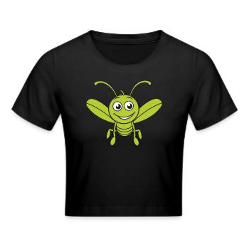 Sauterelle - Crop top - noir - Devant - Marisol (170cm)