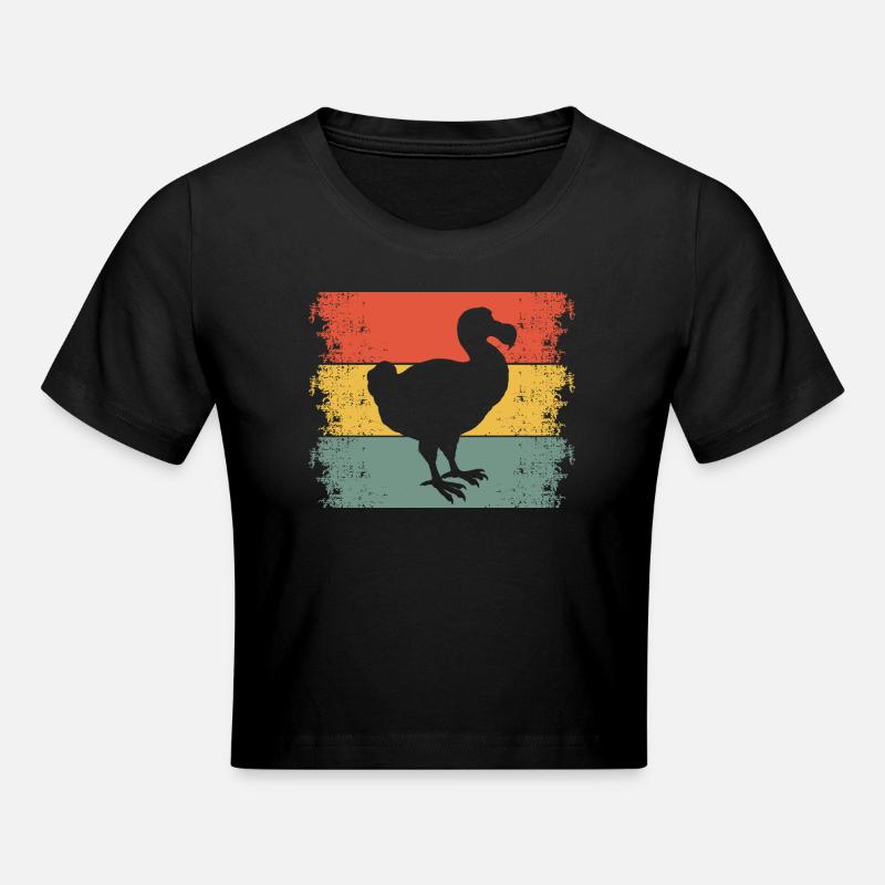 Dodo Vintage Rétro - Crop top - noir