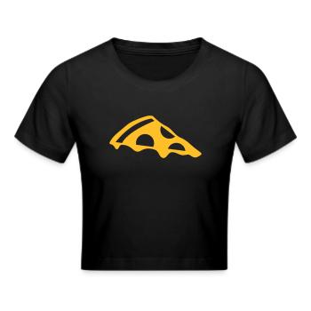 Tranche de pizza au fromage - Crop top - noir - Devant - Marisol (170cm)