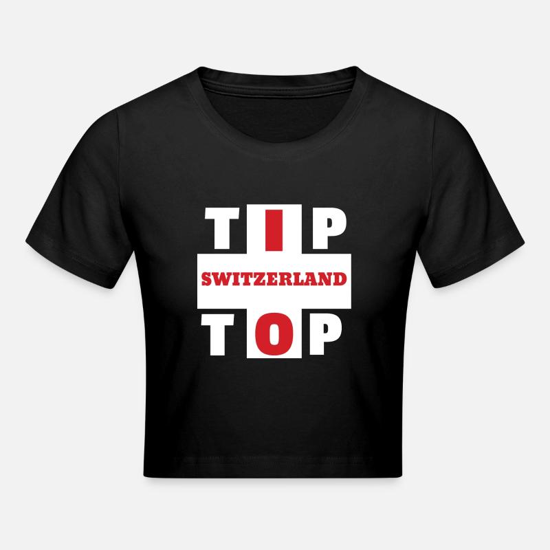 Tip Top Suisse - Crop top - noir
