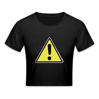 Attention - Crop top - noir - Devant - Marisol (170cm)