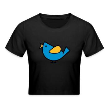 Oiseau - Crop top - noir - Devant - Marisol (170cm)