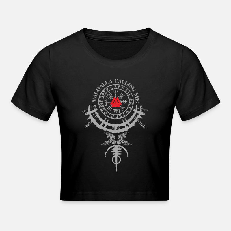 Vikings Valhalla m’appelant Celtes Nordiques - Crop top - noir