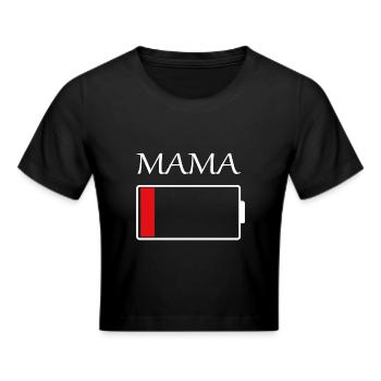 Mama batterie vide - Crop top - noir - Devant - Marisol (170cm)