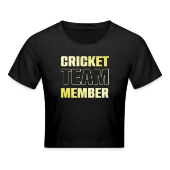 équipe de cricket - Crop top - noir - Devant - Marisol (170cm)